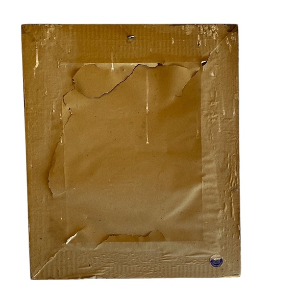 Beautiful Picture of Woman Picking Fruit and Counting Money. Framed. From Spain. - Picture 10 of 15